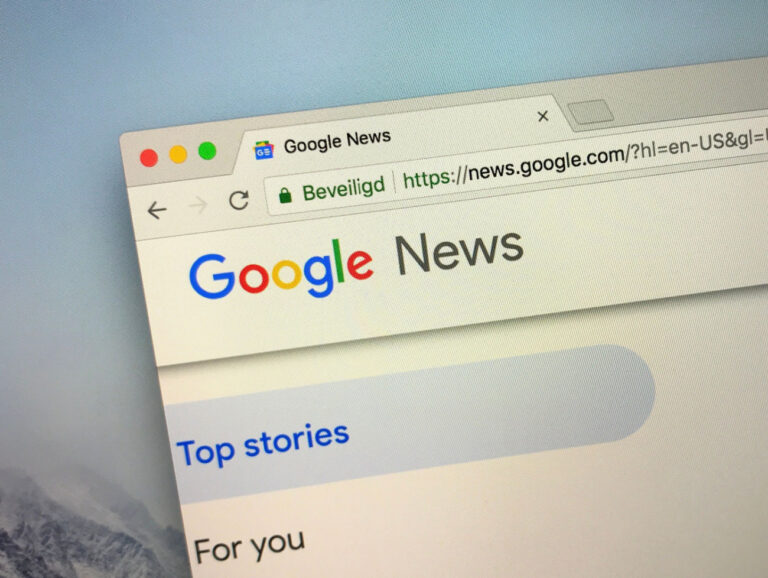 google search news